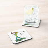 Golfer Golfing Getränkeuntersetzer (Rechte Seite)