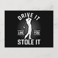 Golfer Golfspiel Lover fahren Sie wie Sie