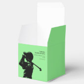 Golfer-Golftrip Bachelor Party minimal Geschenkschachtel (Geöffnet)