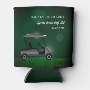 Golfer Groom Golf Bachelor Party - Green Golf Dosenkühler