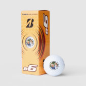 Golfer Größter Lüfter - GRANDPA - Personalisiertes Golfball (Verpackungen)