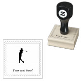 Golfer Gummistempel (Stempel)