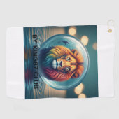 Golfer Hat  Golfhandtuch (Horizontal)