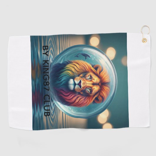 Golfer Hat  Golfhandtuch (Horizontal)