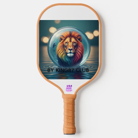 Golfer Hat  Pickleball Schläger (Vorderseite)