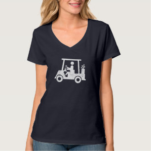 Golfer Holding Beer Funny Golf Ausgezeichnetes Ges T-Shirt
