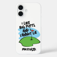 Golfer ich mag große Putts und ich kann nicht lüge
