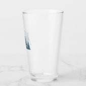 Golfer in schöner Natur Glas (Links)