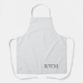 Golfer INITIALS Golf Ball Golfing Moderne Klassik Schürze (Vorderseite)