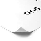 Golfer is on putting green for Siamese Cat lovers Poster (Ecke)