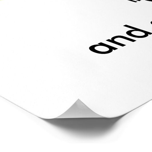 Golfer is on putting green for Siamese Cat lovers Poster (Ecke)