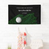 Golfer Junggesellenabschied - Grüner Golfball - Go Banner (Insitu)