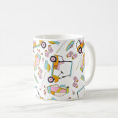 Golfer Kaffeetasse (VorderseiteRechts)