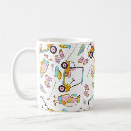 Golfer Kaffeetasse