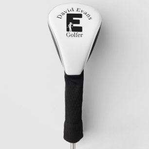 Golfer Letter E Golf Headcover