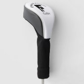 Golfer Letter F Golf Headcover (angewinkelt)
