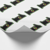 Golfer-Loop hoch im Kurs Geschenkpapier (Ecke)