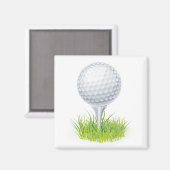 Golfer Magnet (Vorderseite/Rückseite)