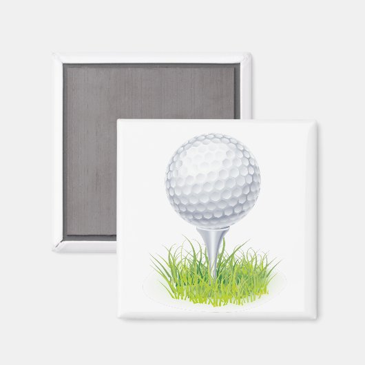 Golfer Magnet (Vorderseite/Rückseite)