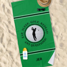 Golfer Male Sports Pro Golf Ball Niedlich Green Bl