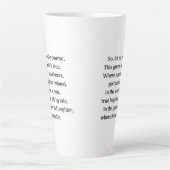 Golfer Milchtasse (Vorderseite)