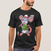 Golfer Mouse T-Shirt (Vorderseite)