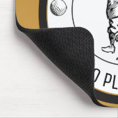 Golfer Mousepad (Ecke)