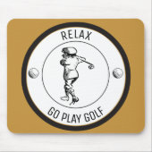 Golfer Mousepad (Vorne)