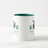 Golfer Mug Tasse (Zentrum)