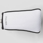 Golfer NAME Golf Clubs Ball Dimples Klassische Spo Golf Headcover (Vorderseite)