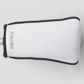 Golfer NAME Golf Clubs Ball Dimples Klassische Spo Headcover (Vorderseite)