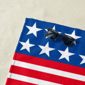 GOLFER Party in den USA Flag Handtuch (Beispiel)