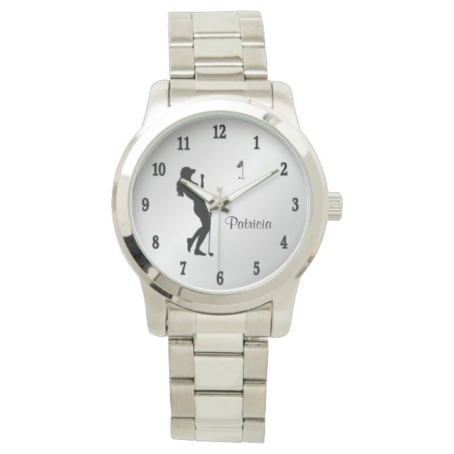 Golfer Personal Armbanduhr (Vorderseite)