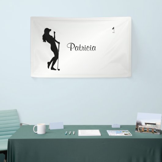 Golfer Personal Banner (Messeveranstaltung)