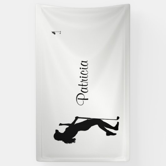 Golfer Personal Banner (Vertikal)