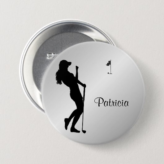 Golfer Personal Button (Vorne & Hinten)