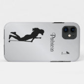 Golfer Personal Case-Mate iPhone Hülle (Rückseite (Horizontal))