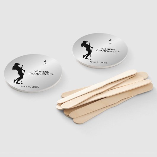 Golfer Personal Fächer (Non-assembled)