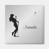 Golfer Personal Magnet (Vorne)