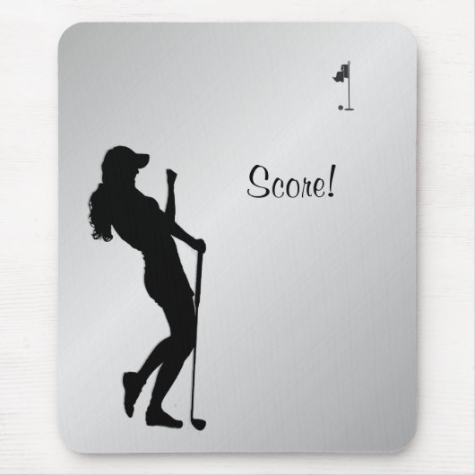 Golfer Personal Mousepad (Vorne)