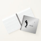 Golfer Personal Notizblock (Innenseite)