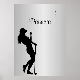 Golfer Personal Poster