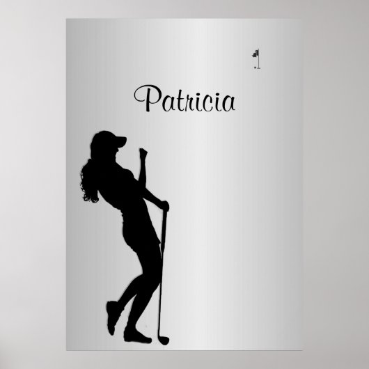 Golfer Personal Poster (Vorne)