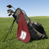 Golfer Personalisiert und Jahr Golfhandtuch (Gras)