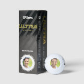 Golfer Personalisiertes Foto Golfball (Verpackungen)