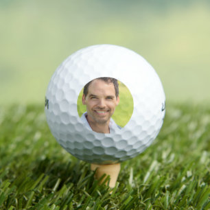 Golfer Personalisiertes Foto Golfball