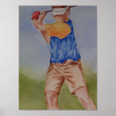 Golfer Poster (Vorne)