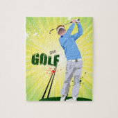 Golfer-Puzzle mit Golfer Puzzle (Vertikal)