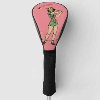 Golfer-Retro Golf Headcover