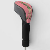 Golfer-Retro Golf Headcover (angewinkelt)